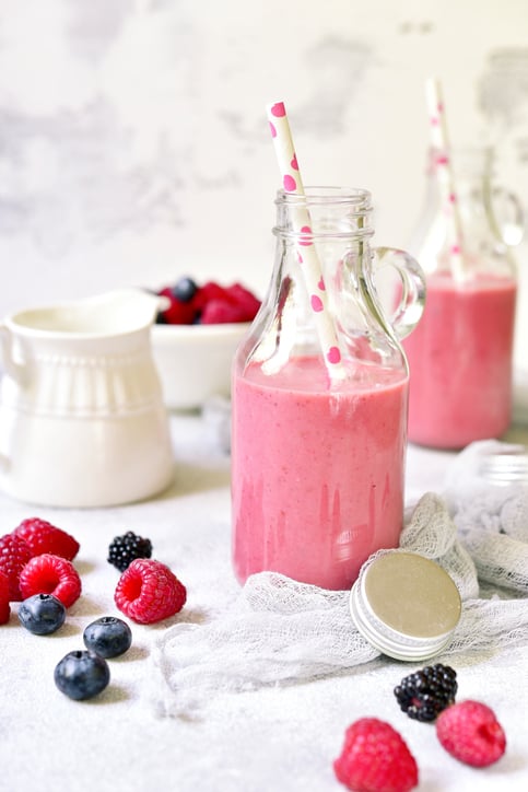 Raspberry Pucker Smoothie - VegiDay